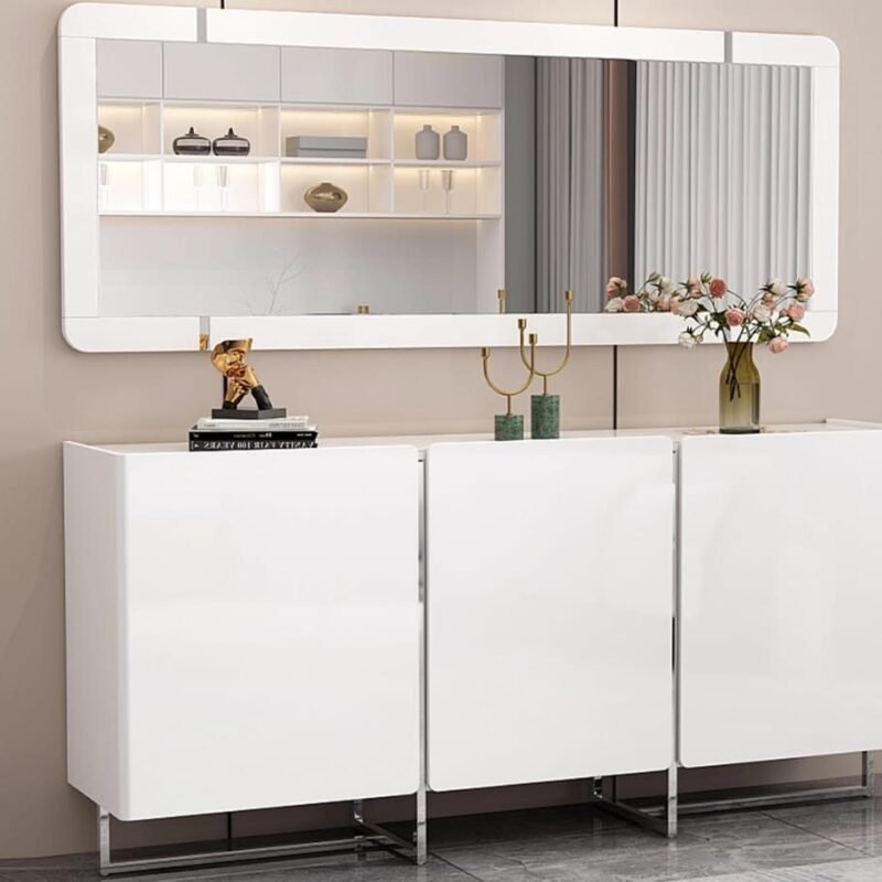 BUFFET CABINET + MIRROR