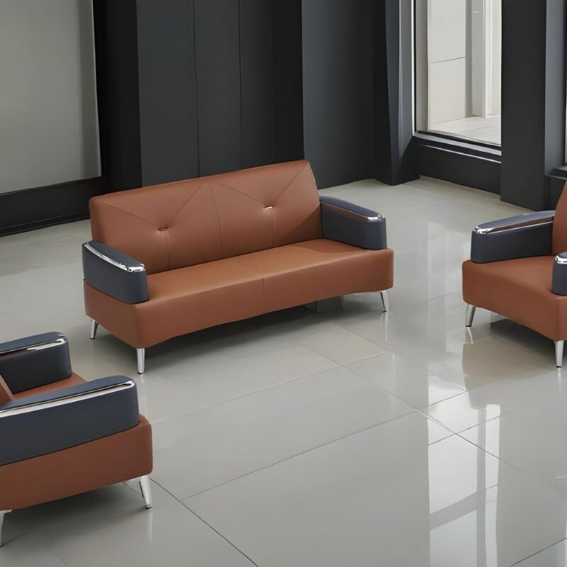 5 Seater Lanton–Office Sofa