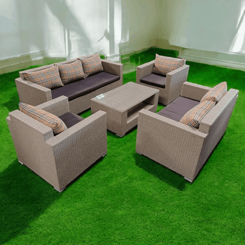 Miami 7 Seater Outdoor Sofa (3+2+1+1+Coffee Table)