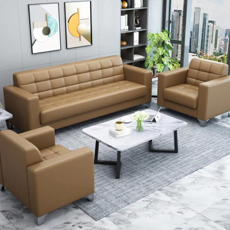 5 Seater Pisa–Office Sofa