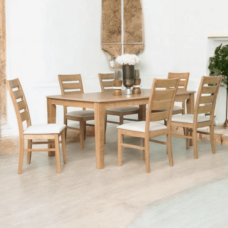 Almar Dining Table + 6 Chairs