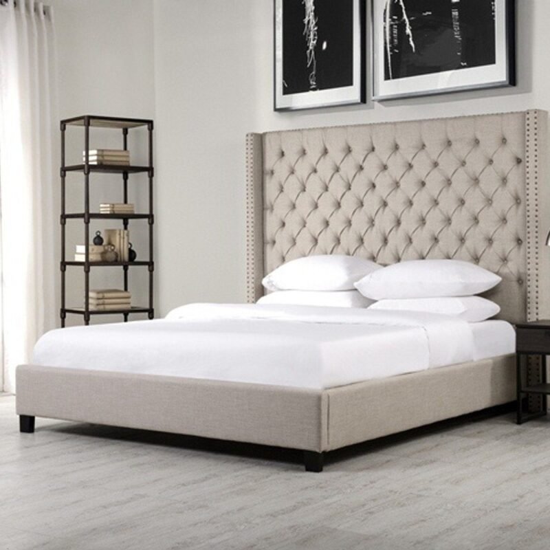 Grand Retreat-Tufted Bed-Queen Size