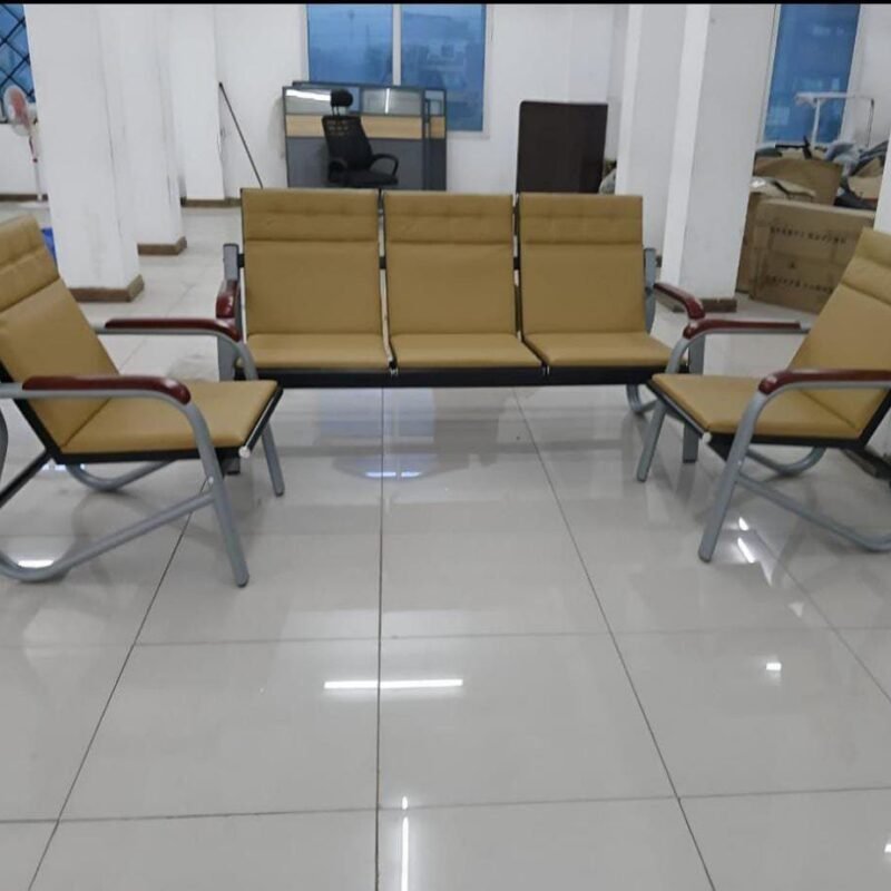 Capetown-5 Seater Office Sofa Bench