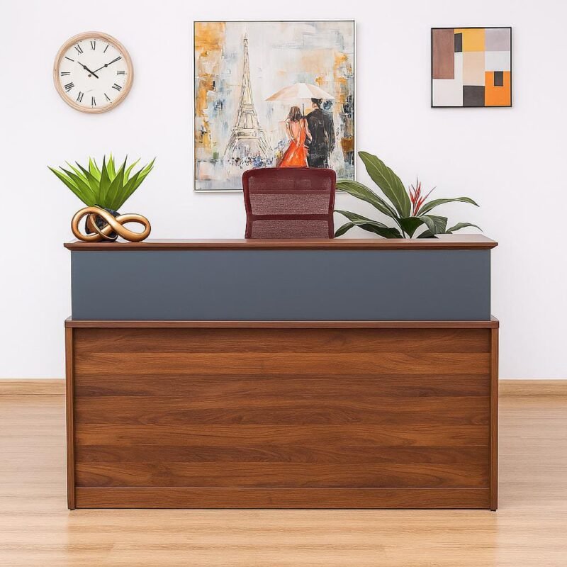 1.6m Streamline-Reception Desk