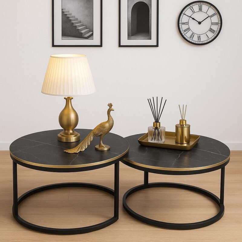 Modistone Nesting Table